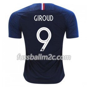 Fußballtrikots Frankreich Giroud 9 Heim Trikotsatz WM 2018